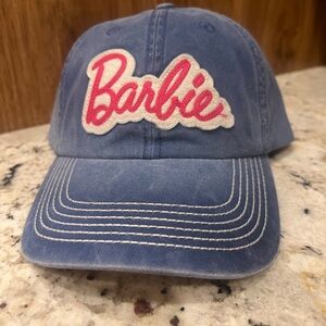 Wrangler Barbie Baseball Cap Blue Cotton Canvas Adjustable One Size Women's Hat